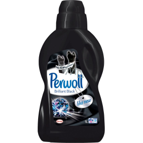 Perwoll Brilliant Black prací gél navracia intenzívnu čiernu farbu, chráni pred stratou tvaru 1 l