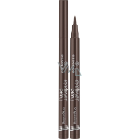 Essence Eyeliner Pen Longlasting pero na očné linky dlhotrvajúce 03 Brown 1,6 g