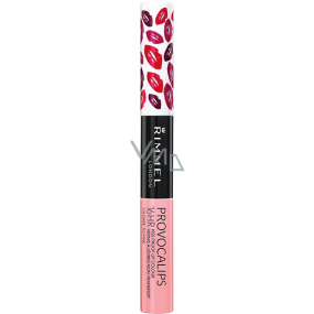 Rimmel London Provocalips 16hr Kiss Proof Lip Colour lesk na pery 110 Dare to Pink 4 ml a 3 ml