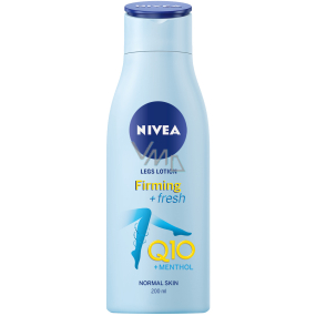 Nivea Q10 osviežujúce telové mlieko na nohy pre normálnu pokožku 200 ml