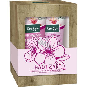 Kneipp Hautzart sprchový gél 200 ml + telové mlieko 200 ml, kozmetická sada