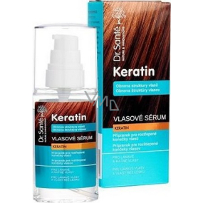 Dr. Santé Keratin Hair sérum pre krehké lámavé vlasy bez lesku 50 ml