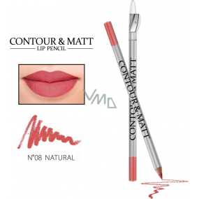 Reverz Contour & Matt Lip Pencil kontúrovacia ceruzka na pery 08 Natural 2 g