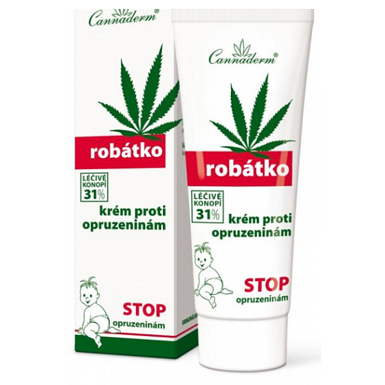 Cannaderm Robátko krém proti zapareninám 75 g