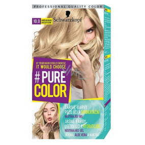 Schwarzkopf Pure Color washout farba na vlasy 10.0 Anjelská blond 60 ml