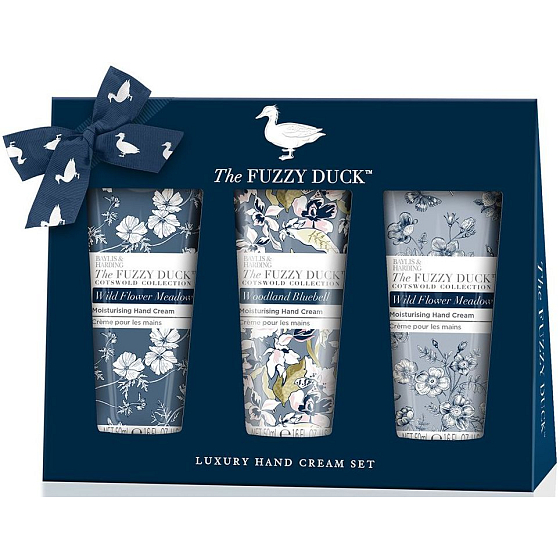 Baylis & Harding Fuzzy Duck Cotswold Floral krém na ruky 3 x 50 ml, kozmetická sada pre ženy