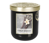 Heart & Home Čierna vanilka Sójová sviečka stredne dlhé horenie až 30 hodín 115 g