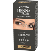 Venita Henna Profesional krémová farba na obočie 1.1 Grafit 15 ml