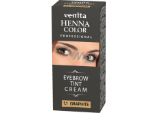 Venita Henna Profesional krémová farba na obočie 1.1 Grafit 15 ml