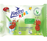 Linteo Kids Vlhčený toaletní papír splachovatelný 50 kusů