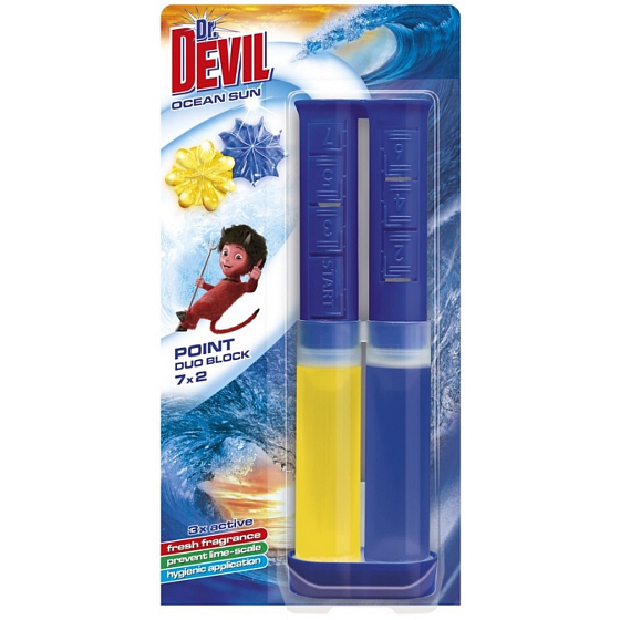 Dr. Devil Ocean Sun 3v1 Point Block Toaletný bodový blok 65 ml