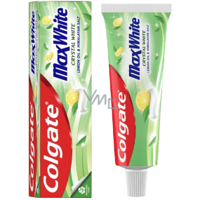 Colgate Max White Himalaya Salt & Lemon Oil zubná pasta zvyšujúca belosť zubov 75 ml
