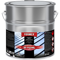 Formex S2003 základ na pozink základná farba na kov, 0110 šedý, 9 l