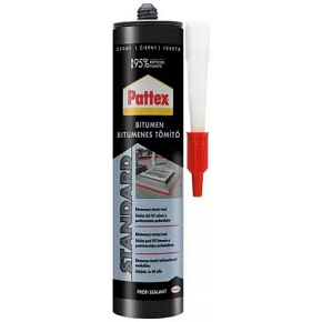 PATTEX Bitúmenový strešný tmel, čierny, 280 ml PATTEX Bitúmenový strešný tmel, čierny, 280 ml
