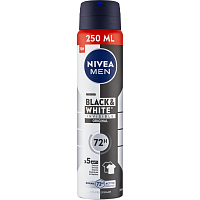 Nivea Men Black & White Invisible Original antiperspirant v spreji, 250 ml