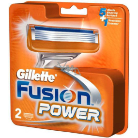 Gillette Fusion Power náhradné hlavice pre mužov 2 kusy