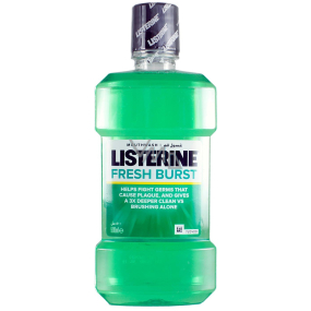 Listerine Freshburst ústna voda antiseptická redukuje zubný povlak 500 ml