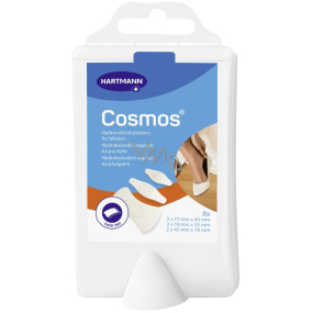 Cosmos Hydro Active na pľuzgiere rýchloobväz 8 kusov 3 veľkosti