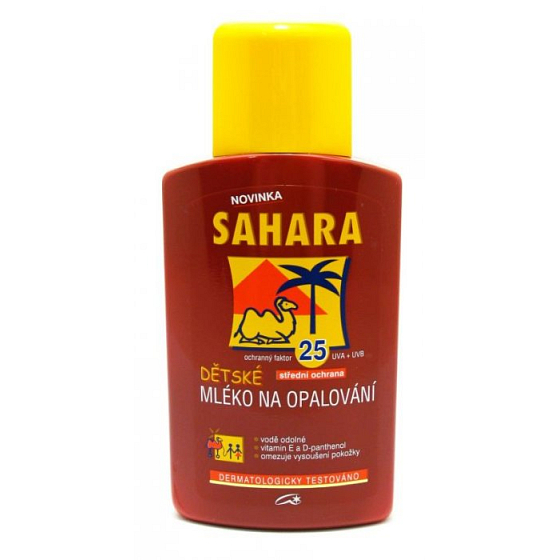 Astrid Sahara SPF25 Beta-karotén mlieko na opaľovanie pre deti 200 ml