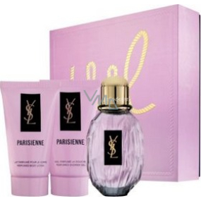 Yves Saint Laurent Parisienne toaletná voda 50 ml + sprchový gél 50 ml + telové mlieko 50 ml, darčeková sada