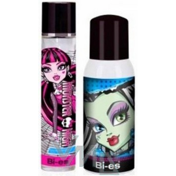 Mattel Monster High parfum 50 ml + deo sprej 100 ml pre deti, kozmetická sada