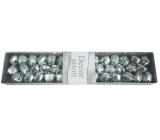 Rolničky strieborné v krabičke 19 x 4 cm