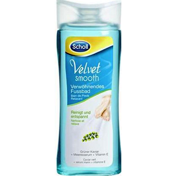 Scholl Velvet Smooth kúpeľ na nohy 150 ml