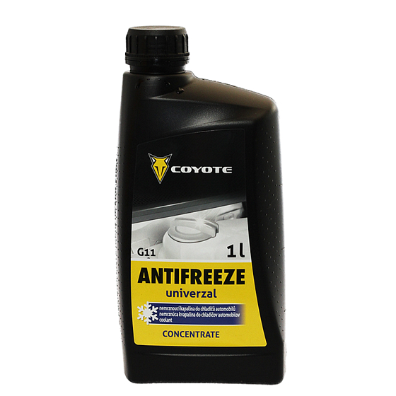 Coyote Antifreeze G11 Univerzálna koncentrovaná nemrznúca kvapalina do chladičov automobilov 1 l