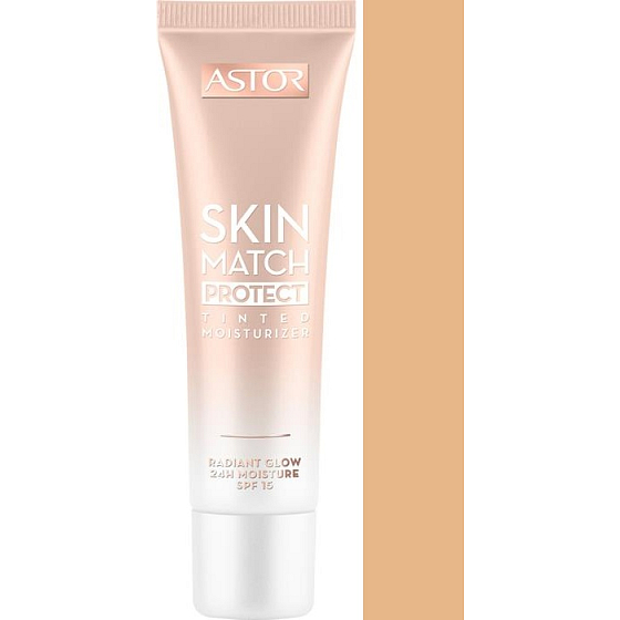 Astor Skin Match Protect Tinted Moisturizer tónovací hydratačný krém 001 Light / Medium 30 ml