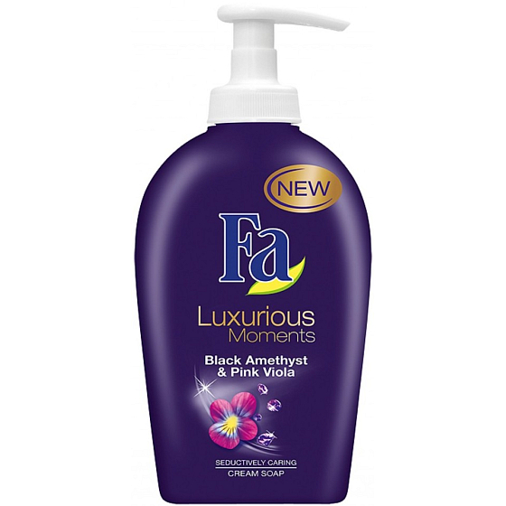 Fa Luxurious Moments Black Amethyst & Pink Viola tekuté mydlo dávkovač 250 ml