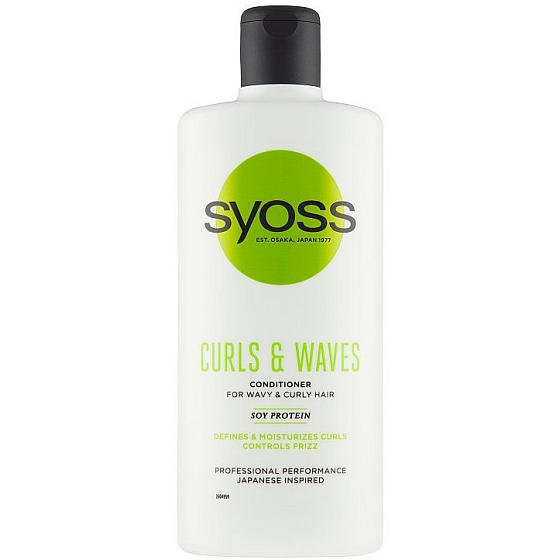 Syoss Curls & Waves kondicionér pre husté, hrubé alebo kučeravé vlasy 440 ml
