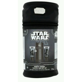 Disney Star Wars Darth Vader sprchový gél 150 ml + 2v1 vlasový a telový gél 150 ml + kozmetická etue, kozmetická sada