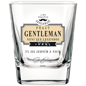 Nekupto Liga Pravých Džentlmenov Whisky pohár Pravý Gentleman nie je len legendou, ty si jedným z nich 200 ml