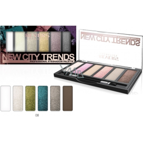 Reverz New City Trends paletka očných tieňov 08 9 g