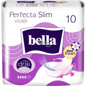 Bella Perfecta Slim Violet ultratenké hygienické vložky s krídelkami 10 kusov