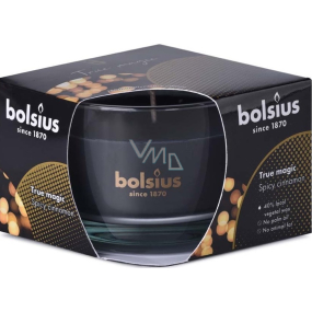 Bolsius True Magic Spicy Cinnamon vonná sviečka sklo 90 x 63 mm