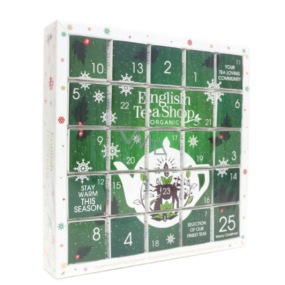 English Tea Shop Bio Adventný kalendár Puzzle zelený 25 kusov čaju, 13 príchuťou, 48 g, darčeková sada