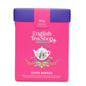 English Tea Shop Bio Super ovocný sypaný čaj 80 g + drevená odmerka so sponou
