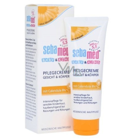 SebaMed Baby extra jemný krém s nechtíkom pre deti 75 ml