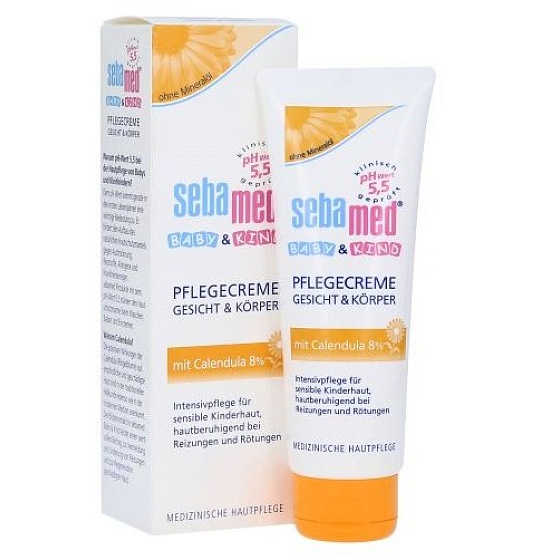 SebaMed Baby extra jemný krém s nechtíkom pre deti 75 ml