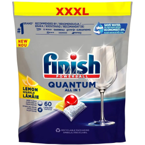 Finish All in 1 Quantum Lemon Sparkle tablety do umývačky riadu 60 ks