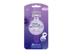 Wilkinson My Intuition Quattro Smooth Violet Bloom holiaci strojček pre ženy 3 kusy