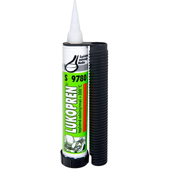 Lukopren S 9780 tepelne odolný tmel do 250 °C, cihlový, 310 ml