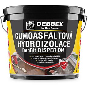 Den Braven DenBit Disper DN gumoasfaltová hydroizolácia, 5 kg