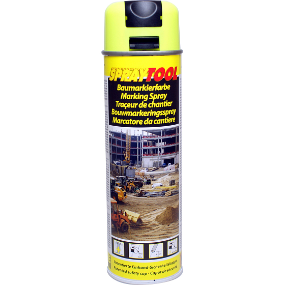 Spraytool značkovací sprej žltý, 500 ml