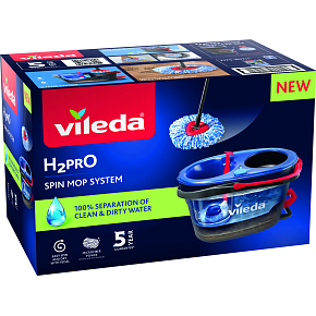 Vileda H2PRO prachový rotačný mop úklidový set