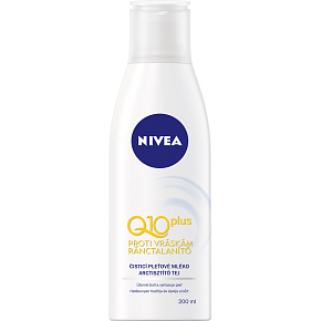 Nivea Visage Q10 Plus čistiace pleťové mlieko proti vráskam 200 ml