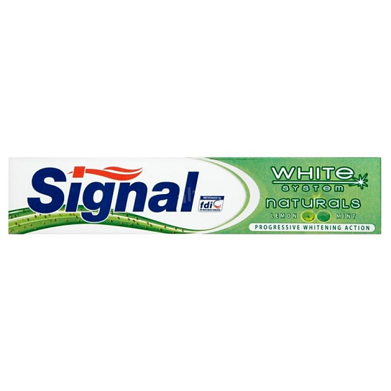 Signal White System Fresh Naturals zubná pasta 75 ml