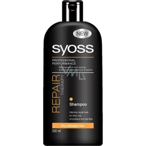 Syoss Repair Therapy šampón pre suchý a poškodený vlas 500 ml