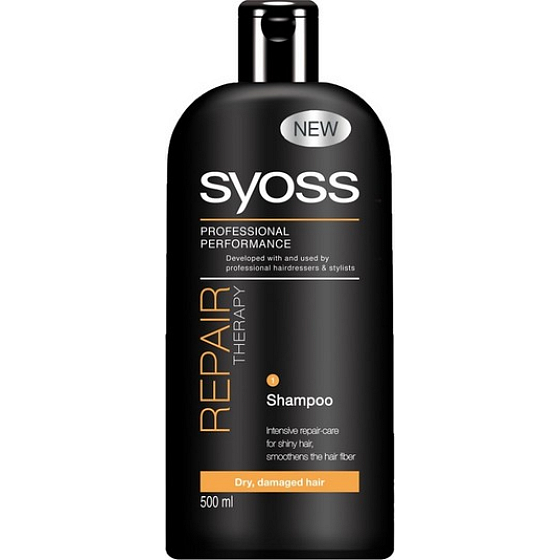 Syoss Repair Therapy šampón pre suchý a poškodený vlas 500 ml